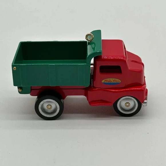Hallmark Keepsake Ornament in Box 2000 Tonka Series Dump Truck Metal Christmas - Picture 8 of 11